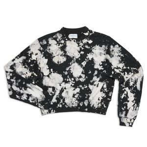 NWT Cotton Citizen Milan Crew in graphite splatter. Size small. Retails for $195